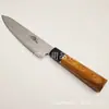 Cuchillo de Fruta con Mango de Madera Tienda de 5 Yuan Pelador de Melón y Fruta Punta Afilada de Acero Inoxidable Cuchillo para Sandía Fuente Mayorista