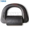 Fabricantes de color rico 45# barco portacontenedores trincaje Qingdao Jimo anillo D forjado a troquel Qingdao anillo de elevación