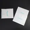 Saco Plástico com Zíper Fosco Branco Leitoso Personalizado para Atacado Filme Fosco PE Saco com Zíper Cross-Border Inglês Saco para Embalagem de Roupas com Proteção Solar