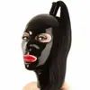 Adereço de Cabeça Sexy, Peruca, Roupa de Látex, Máscara, Adereço de Cabeça para Adultos, Role-Playing, Máscara Sexy de Látex Fetichista