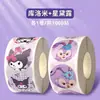 Rollo de Pegatinas de Nezha para Niñas y Niños, Paquete de Emoticonos de Ao Bing Ao Guang, Merchandising de Dibujos Animados y Anime de Recompensa