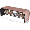 Banqueta para Cambiar Zapatos, Gabinete de Zapatos para Entrada de Casa, Taburete, Banqueta Integrada para Cambiar Zapatos en la Entrada, Lujo Accesible y Banqueta Larga para el Pie de Cama de Dormitorio de Gama Alta