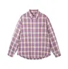 Roupa Beijie 2026 Nova Primavera Camisa Xadrez Vintage Marca Moderna Masculina Jaqueta Casual Solta para Casal