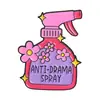 Broche de Botella de Spray para Alivio del Humor Caricaturesco Aleación Esmalte Pin Unisex Insignia de Diseño de Nicho