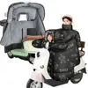 Cubierta Impermeable, Cortavientos y Resistente al Frío para Parabrisas de Patinetes Eléctricos, Adecuada para Niños y Vehículos Eléctricos para Padres e Hijos, Engrosada para Calidez y Protección contra la Lluvia