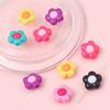 16mm acrílico cor combinando DIY pérolas de girassol handmade cabelo corda pulseira pulseira joias acessórios contas soltas