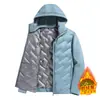 26 modelos nuevos de chaquetas de plumón ligeras para hombre y mujer, de plumón de ganso casual, finas y cálidas, adecuadas para otoño e invierno, con capucha, para uso urbano en exteriores