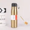 Vaso Termo de Acero Inoxidable 304 Transfronterizo de Gran Capacidad, Hervidor para Montañismo con Cuerda, Portátil para Viajes al Aire Libre, Botella Deportiva