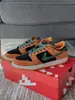 Zapatillas Deportivas Casuales Unisex de Pareja Putian Puras Originales Dunk Low Blanco y Negro Panda de Caña Baja Versátiles Marrones y Blancas