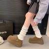 Zapatos Loafers Birkenstock de Terciopelo Marrón Elegantes de Suela Gruesa Franceses Versátiles de Gama Alta Todo Incluido para Mujeres 2025 Nuevos