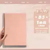 Cuaderno A5 de Cuero Suave Engrosado con Cierre de Cabeza de Ciervo, Cuaderno de Oficina con Tapa de Cuero, Cuaderno de Estudiante de Alto Valor para Preparación de Exámenes