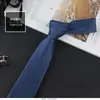Roupa Formal de Negócios Masculina 7cm gravata de mão camisa social trabalho profissional gola de camisa acessórios em estoque fornecimento direto