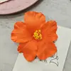 Nova Presilha de Cabelo Flor Fuso 2025 para Mulheres na Praia, Presilha Lateral Atmosférica, Presilha Lateral Bico de Pato, Adorno de Cabeça, Presilha de Cabelo Flor