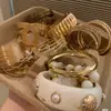 Pulsera Abierta de Acetato Colorida Transfronteriza Europea y Americana Dulce Fresca Exagerada Joyería de Lujo Ligero de Gama Alta para Mujeres