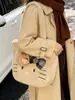 Bolsa de Tote Grande de Peluche Nueva y Linda para Otoño e Invierno 2026, Bolso de Hombro Versátil y Casual Peludo para Mujer
