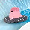 Pinzas para el Cabello Únicas y Creativas con Temática Oceánica de Animales, Pasadores de Acetato de Delfín Rosa y Tiburón de Dibujos Animados, Accesorios para el Cabello con Pinza de Tiburón Personalizada