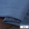 Punto Doble Tela de Bambú Textura Lisa Tela de Algodón y Lino Primavera y Verano Color Sólido Hanfu Ropa Zen Camisa Tela de Bambú