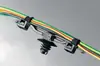 Abraçadeira de Tubo Fixa Reyetec com Cabeça de Abeto Ajustável Horizontalmente 156-00281 Cha2-Pa66Hs-Bk