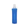 Suministros Deportivos al Aire Libre para Maratón Transfronterizo Personalizados Botella de Agua Suave de Fondo Cuadrado Portátil para Correr, Ciclismo, Montañismo TPU Plegable