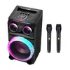 Novo Alto-falante Bluetooth com Carregamento Sem Fio 2024 Ornamento Criativo Alto-falante Bluetooth Luz Ambiente Alto-falante Bluetooth Sem Fio