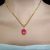 Moda Francesa Elegante Temperamento Zirconia Collar Diseño Personalizado Acero de Titanio Gargantilla para Mujeres No se Desvanece Cadena Versátil para Clavícula