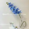 Flor Artificial Phalaenopsis 9 Flores Artificiais Phalaenopsis Flor Única Artificial Material DIY Cenário com Flores Artificiais Flor Artificial