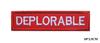 Amazon Source Padrão Bordado em Inglês Braçadeira Velcro Moral Selo Pano Adesivo Bordado Selo Patch