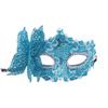 Wenyou Halloween Masquerade Máscara de Meio Rosto Máscara de Princesa Veneziana Máscara de Borboleta Dourada Rosa Máscara de Borboleta
