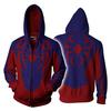 Tela de salud de alta calidad Marvel Spider-Man niños adulto abrigo con cremallera Periféricos de Spider impresión digital 3D suéter para hombre