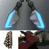 Luz de Giro LED para Motocicleta 12v Luz Decorativa para Coche Eléctrico Accesorios Modificados Luz de Dirección de Agua Y-004