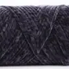 Hilo de chenilla brillante de tres cabos para tejer a crochet zapatos, hilo de lana grueso para tejer suéteres, bufandas y sombreros