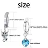 Especializado en Comercio Electrónico Transfronterizo: Joyería de Piercing de Venta Caliente, Moderna, Sencilla y Única con Brillo, Temática de Diablo, Incrustada con Pedrería, Anillos para Ombligo y Pinzas para Ombligo