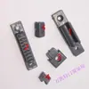 Acessórios para Janela de Tela de 3 Seções, Acessórios para Janela de Tela Deslizante Superior e Inferior, Acessórios de Plástico, Acessórios em Forma de I para Janela de Tela de Liga de Alumínio