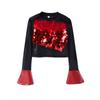 Traje de Danza Jazz para Niñas Moderno Cool de Cuero Traje para Espectáculo Infantil Jazz Traje de Danza para Mujeres Traje de Danza Urbana para Niños Brillante