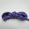 Nova Corda Redonda Preta com Pontos Pretos de Poliéster Grosso 5mm Paracord para Moletom, Calça, Chapéu, Cadarços, Cordão de Bolsa DIY