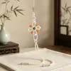 Nuevo broche estilo vintage bordado a mano con borlas largas y perlas artificiales, un accesorio para nuevos cheongsams de estilo chino y ropa Hanfu
