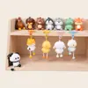 Mini Llavero Colgante Patas Desplegables Animal Pequeño Estilo Escandinavo Simple Colgante Pequeño Lindo Regalo Mayoreo
