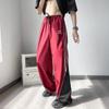 Calças Casuais Elegantes Calças de Caminhada Masculinas e Femininas Calças da Moda Cintura Natural Simples Preguiçoso Harajuku Nova Moda Versátil Tendência