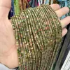 2*4mm Pasta de Feijão Cor Mista Corte Reto Ágata Pedra Natural Contas Planas Contas Espaçadoras Contas Soltas Produtos Semi-acabados Acessórios para Joias DIY