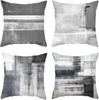 Cojín Decorativo Moderno para Sofá de Casa Funda de Cojín con Pintura Abstracta Funda de Cojín Ultra Suave Cojín para Cabecera Cojín Lumbar para Oficina