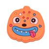 Divertida Calabaza de Halloween PVC Goma Suave Plástico Gota Hebilla Decorativa Removible Agujero Zapatos Flor Hebilla de Zapato Accesorios DIY Transfronterizos
