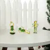Rana de Cristal Animal Dibujos Animados Escritorio Pose Creativa Adornos Modelo Habitación Decoración Día del Niño Regalo de Cumpleaños