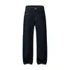 Ropa para Hombre Muqiu Jeans de Mezclilla Cruda Premium Elásticos de 13.7 oz para Hombre, Pantalones Largos Rectos Versátiles Casuales de Lyocell