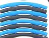 Hula Hoop Oito Seções Ajustável Destacável Auxílio Esportivo Fitness Crianças Adulto Fitness Hula Hoop Círculo Torcer Cintura