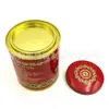 Lata Metálica para Té Dahongpao Tapa de Arco Redondo Fabricante de Latas de Té Lata de Té Metálica Impresa a Color