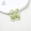 Fivela de Porta Colorida Banhada a UV Fivela de Mola Fivela de Três Pontos Corrente de Celular Pingente de Chaveiro Acessórios para Joias DIY Presente de Formatura
