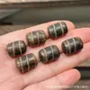 Dara Gan Mel de Agarwood Nó de Inseto Vazamento Artesanal Fio de Ouro Incrustado Contas de Barril Contas Ricas Espaçador de Contas Acessórios de Pulseira