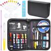 Atacado de Fabricante Kit de Costura Portátil para Costura e Remendo Conjunto de Costura Manual Caixa de Costura de 71 Peças Conjunto Combinado de Ferramentas para Costura e Remendo