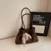 Bolso Cruzado Casual de Moda con Personalidad 2025 Invierno Nuevo de Moda Nicho de Alto Valor Bolso Tote para Mujer