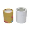 Caja de Empaque Redonda de Tubo de Papel para Bastoncillos de Algodón con Ventana Transparente, Envase de Cartón para Artículos de Uso Diario, Tubo Redondo de Papel para Bastoncillos de Algodón, Personalizable
